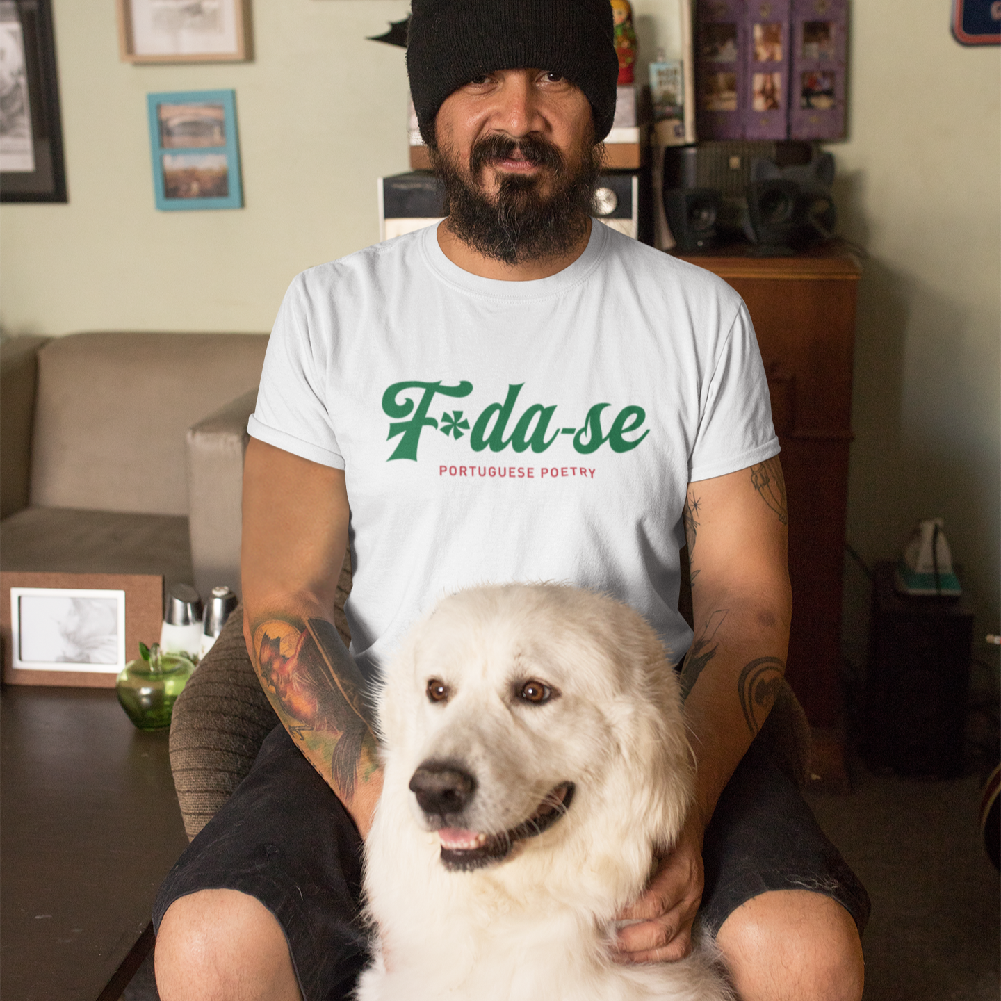 "F*da-se Portuguese Poetry" T-shirt
