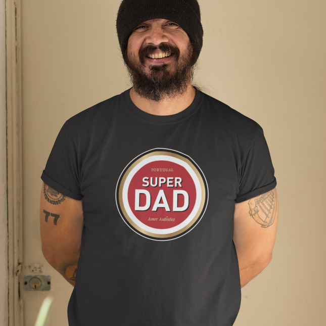 "Super Dad - Amor Autêntico" T-shirt