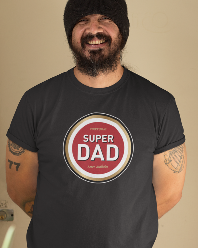 "Super Dad - Amor Autêntico" T-shirt