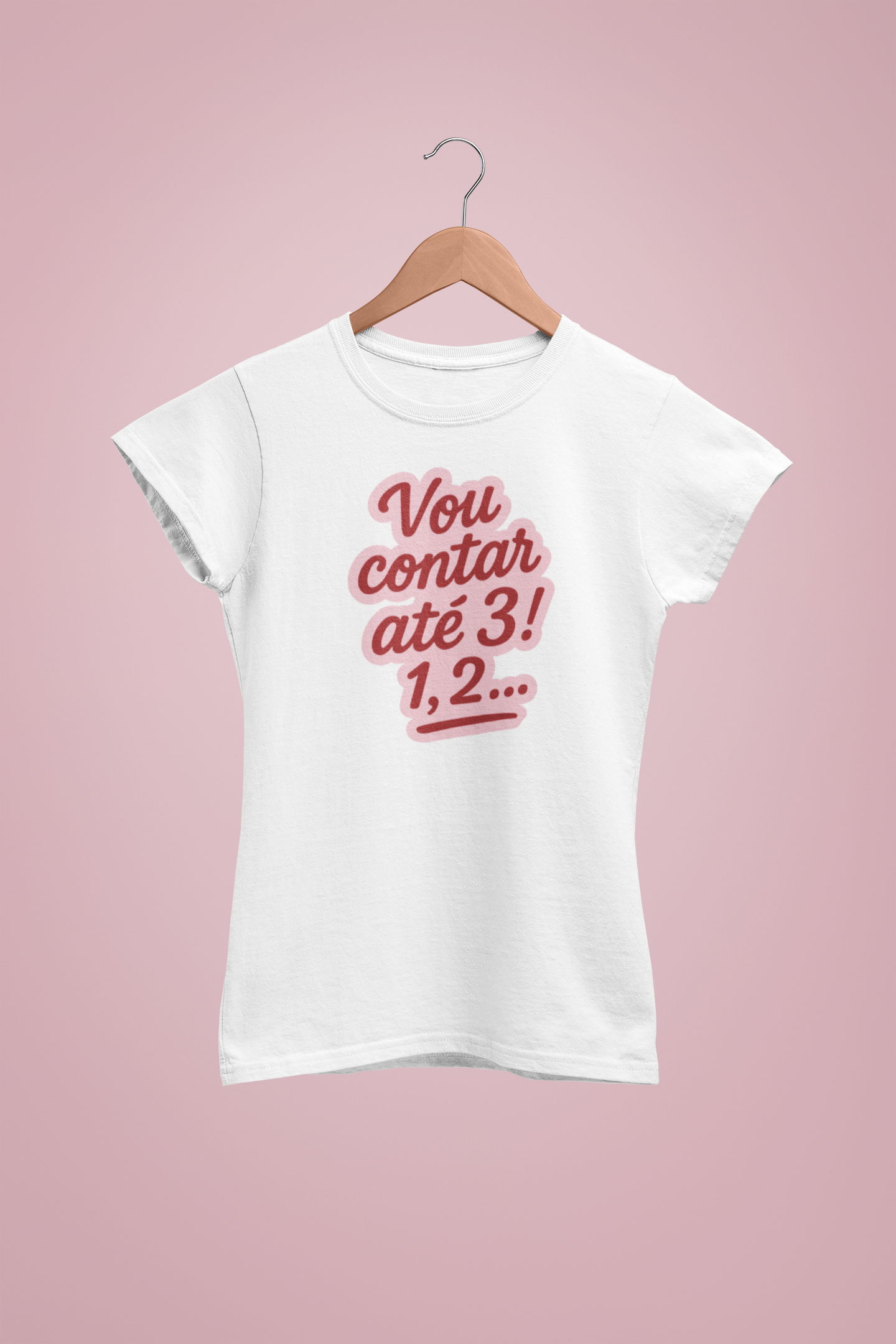 "Vou contar até 3! 1, 2..." T-shirt