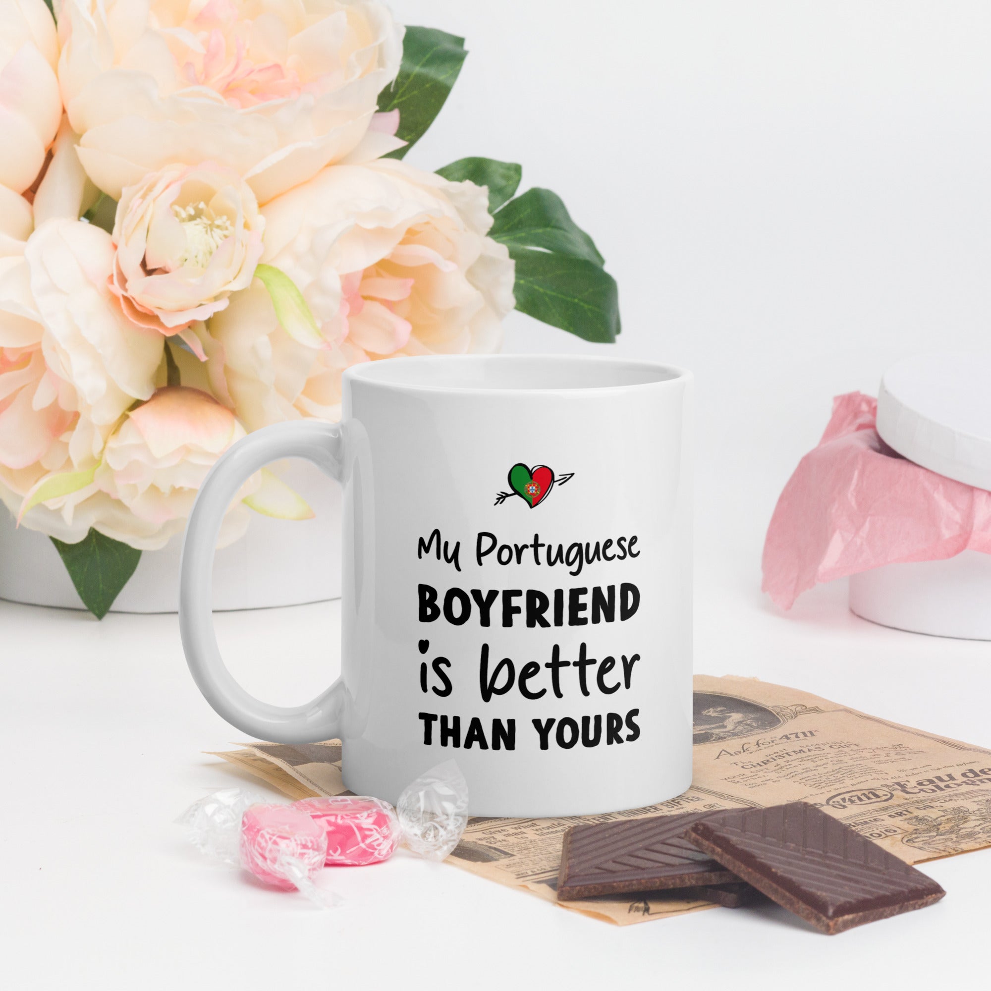 "My Portuguese boyfriend is better than yours" Mug