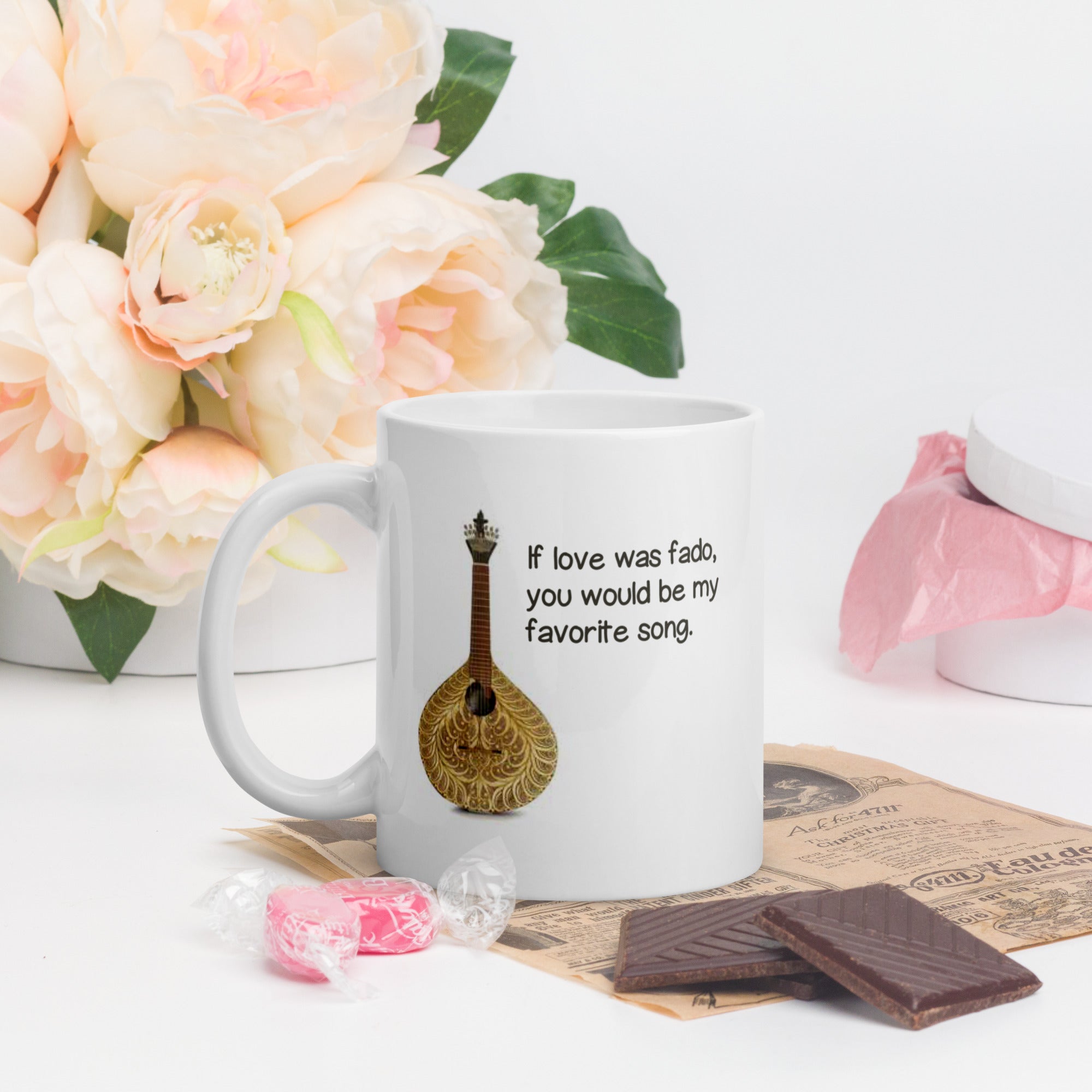 "If love was fado, you would be my favorite song." Mug