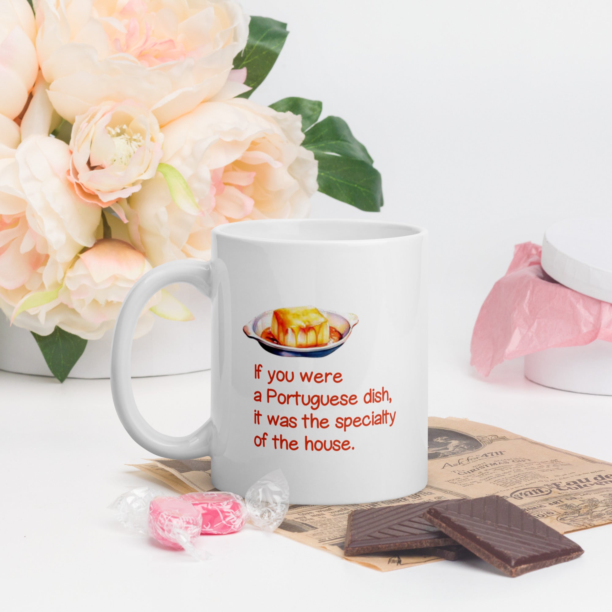 "If you were a Portuguese dish, it was the specialty of the house." Mug